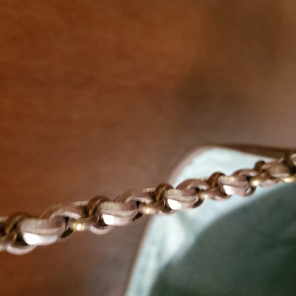 The Sak Gold Leather Purse 11x8.5 - Picture 5 of 7